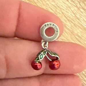 Pandora Red Cherry Charm